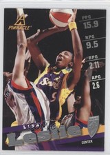 1998 Pinnacle WNBA Lisa Leslie #2 HOF a9y