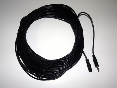 75 Foot 3.5mm Stereo Headphone/AUX Extension Cable Male/Female