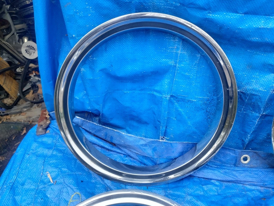 1988-2002 Gmc Chevy CK-1500 пикап пригородное ралли колеса отделки кольца комплект 4 15» - Изображение 2 из 4