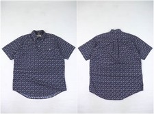 John Simons Half Button Paisley Printed Shirt Size L