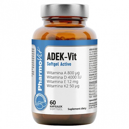 Pharmovit Adek-Vit Softgel Active 60 Capsules - Image 3