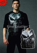 Punisher Season 3 Movie Barnthal Real Leather Vest - ALL SIZES - BIG SALE