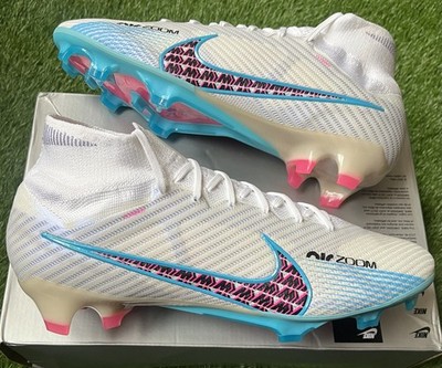 Nike Mercurial Superfly 9 Elite FG Fußballschuhe Größe UK 10,5 mit Karton und Tasche 