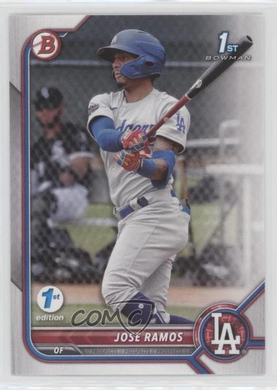 2022 Bowman 1st Edition Jose Ramos #BPPF-129 0q1p