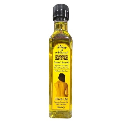 Junges & natürliches Olivenöl am besten für Haut- & Haarpflege 125 - 250ml kostenlose Lieferung