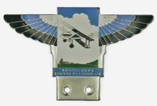 2007 Limited Ed Brooklands School of Flying Limited 100th Anniversary Car Badge
