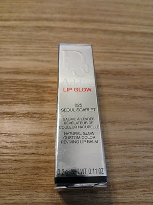Dior Addict Lip Glow 025 Seoul Red/ Seoul Scarlet, K-Pop.