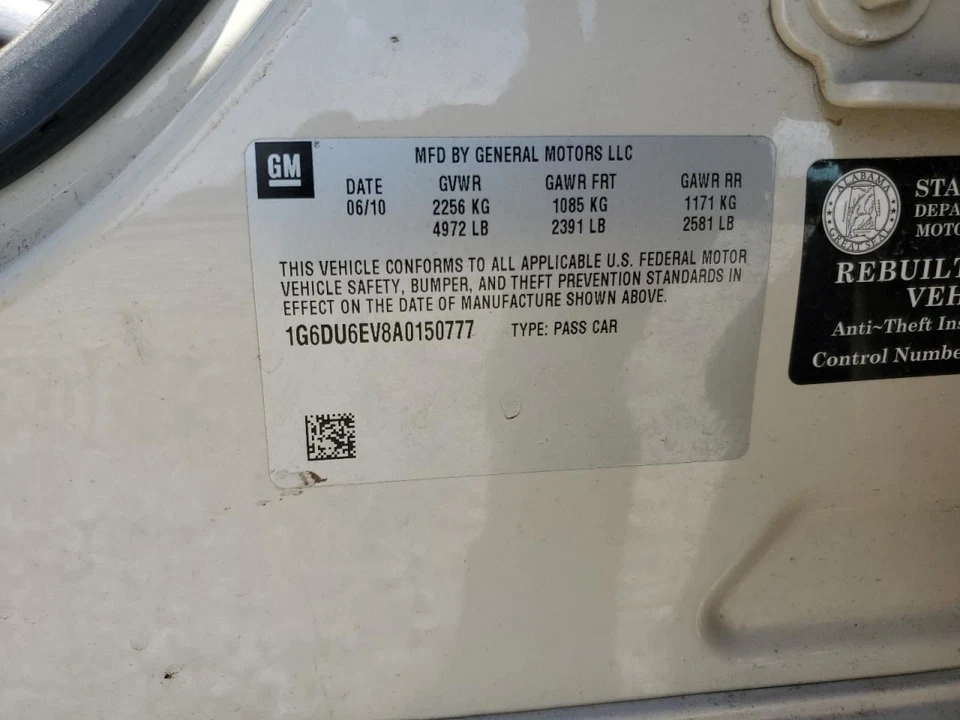 Filtro de aire 3,6 L compatible con 05-11 STS 2612296 Foto 3 de 4