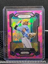 Tre' Morgan 2024 Prizm Pink Cracked Ice  - Rays