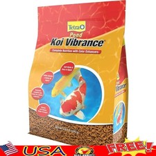 Koi Vibrance Soft Sticks Floating Fish Food Koi Goldfish Clear Water 2.42lbs New