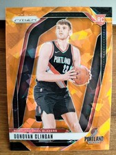 2024-25 Panini Prizm Donovan Clingan Rookie Orange Ice Prizm #221!