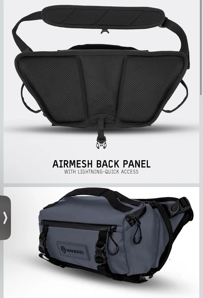WANDRD ROGUE V1 6L Sling Compact Camera Sling and Crossbody Bag with Fast Access - Image 3 of 4