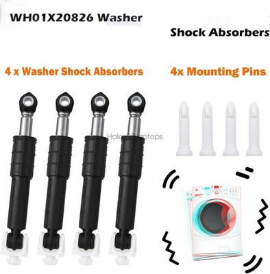 #ad 4Pack Washer Shock Absorber and Pin For ge Kenmore Elite Washer WH01X20826 $35.99