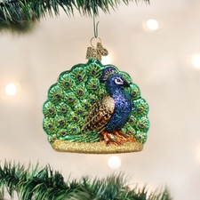 Old World Christmas - Proud Peacock - 16074