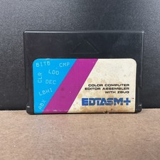 Tandy Radio Shack TRS-80 Color Computer Editor Assembler Cartridge Edtasm 