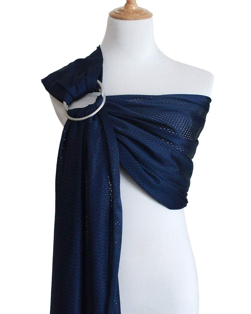 Baby Water Ring Sling Carrier - Lightweight Mesh Wrap for Su
