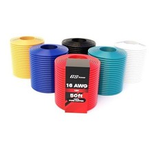 American Wire Gauge OFC Pure Copper Automotive Primary Wire 6 Roll 16 AWG