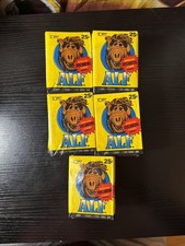 Alf 1st Series TV 1987 Topps Sealed Unopened Trading Card Pack Lot of 50