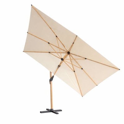 osoltus KOS Ampelschirm Grande Classic Woody 3x4 m beige