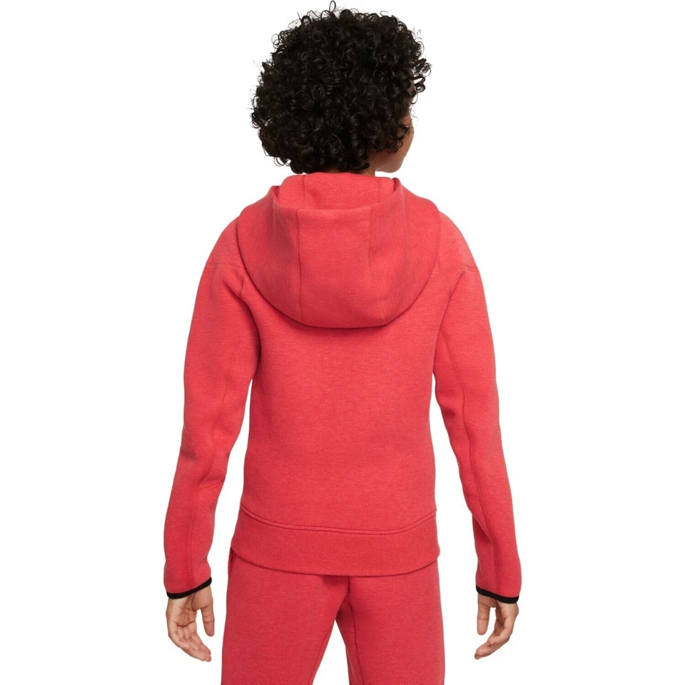 Nike Tech Pack Fleece Windrunner Full Zip Hoodie Kids Red FD3285 672  S/M/L/XL - Bild 2 von 2