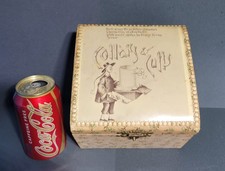 Antique Collars  Cuffs Vanity Box