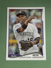 Jonathan Herrera 2014 Topps Colorado Rockies #152 X750