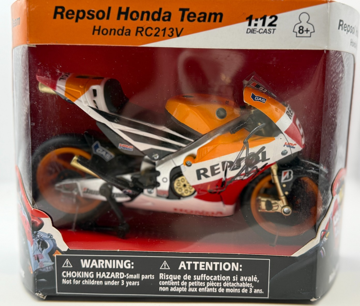 Marc Marquez #93 signed Repsol Honda Team RC213V Replica Moto GP