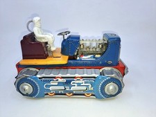 FRICTION POWERED PISTON ACTION TIN BULLDOZER SHOWA NOMURA T.N. NO YONEZAWA,VIDEO