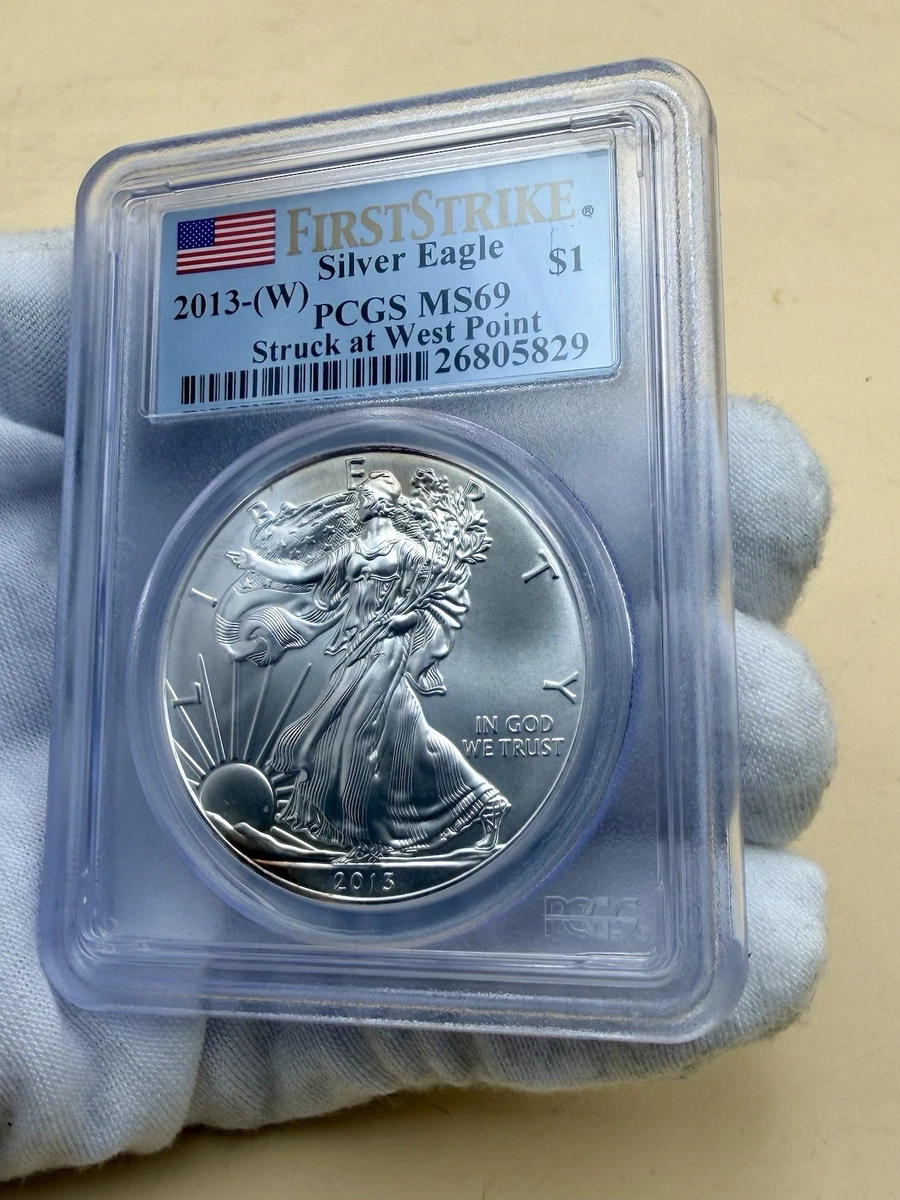 American Eagle MS 69 Graded 2013 Silver Bullion Coins for sale | eBay