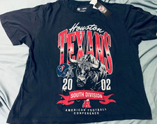 HOUSTON TEXANS X OLD NAVY NFL FAN SHIRT XL FOOTBALL AFC TORO SUPER BOWL GAME