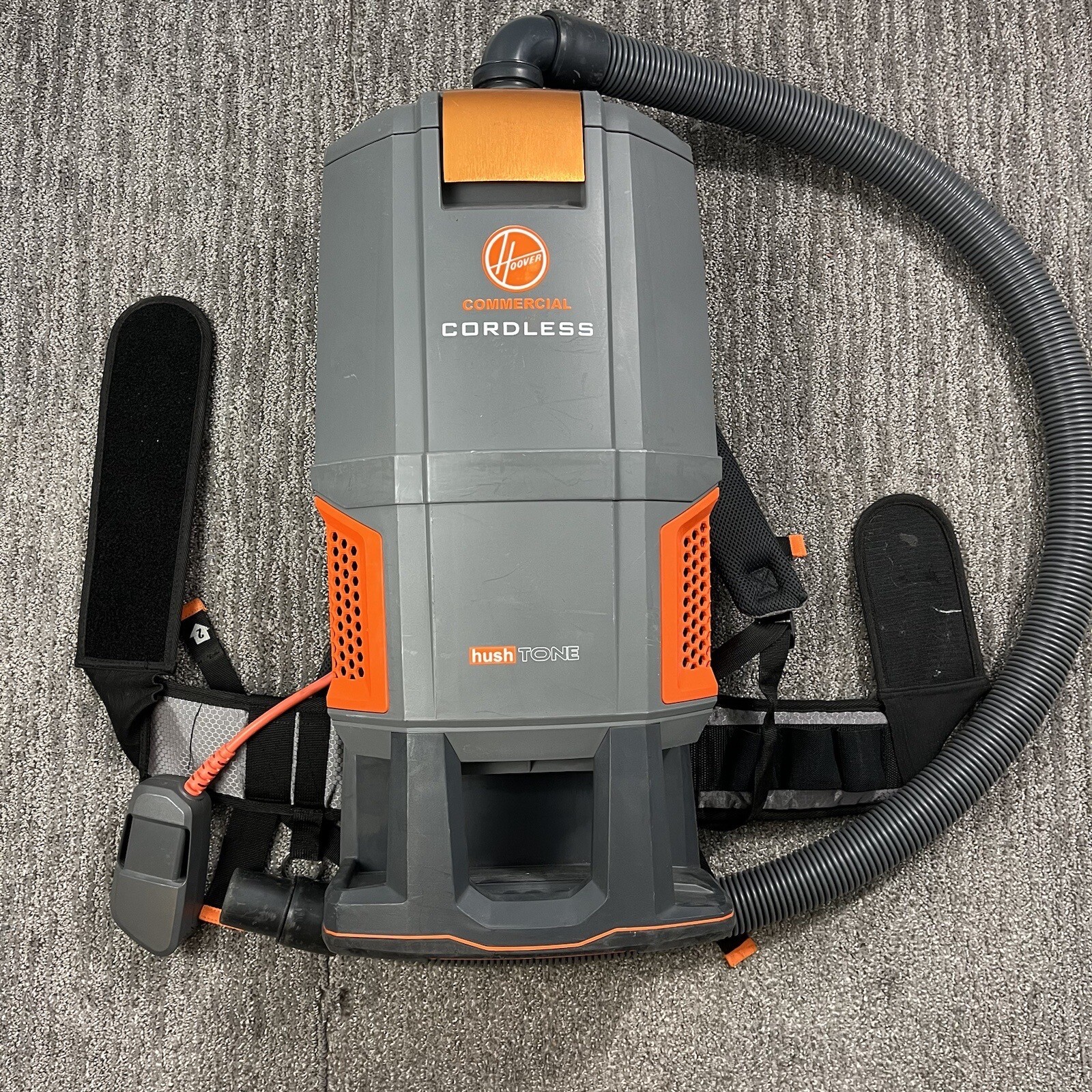 Hoover CH34006 Commercial Cordless Vacuum Hush Tone Backpack eBay