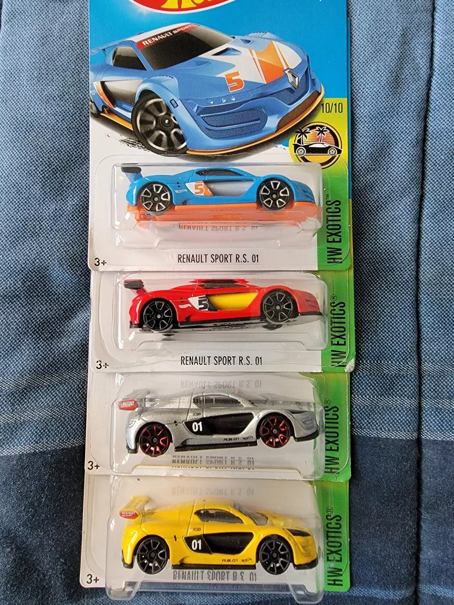 Carrinho Hot Wheels Renault Sport R.S. 01 - Kiko Brinquedos