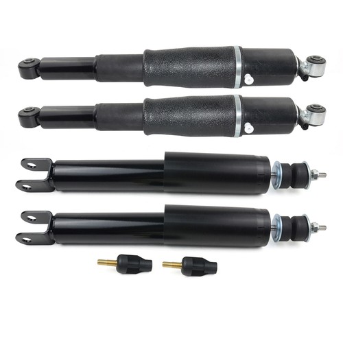 For Cadillac Chevrolet GMC Front & Rear Air Suspension Shocks + Compressor Pump - Bild 6 von 12