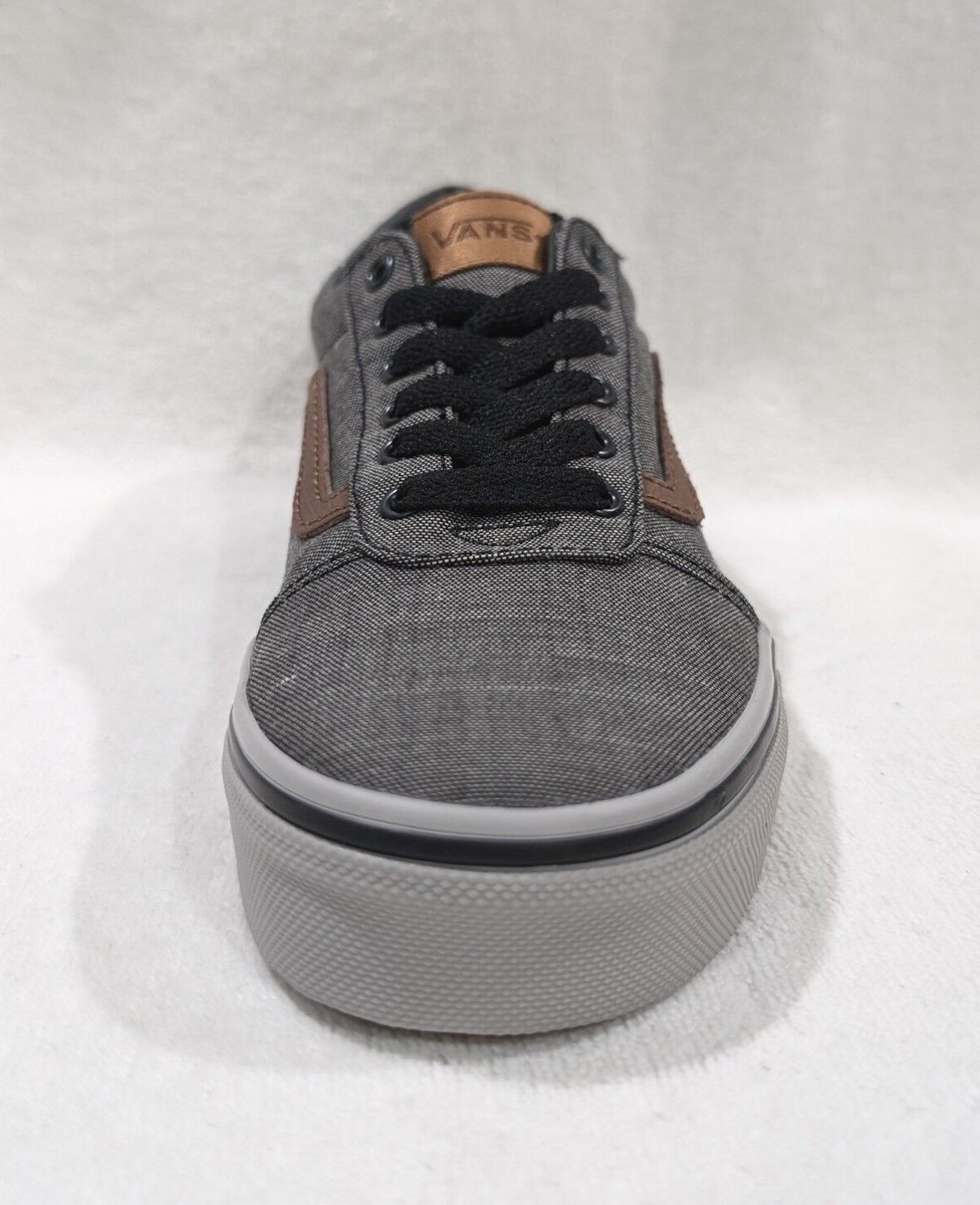 Vans Ward Black/Grey Textile Boy display picture 2