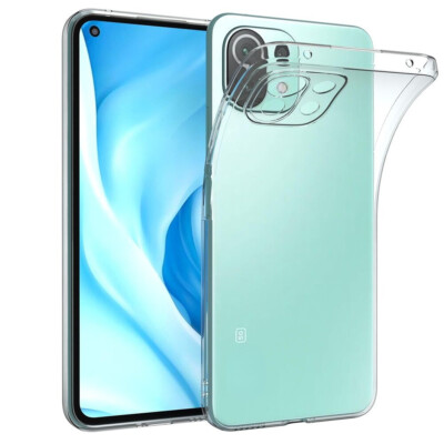 For Xiaomi Mi 11 Lite / 5G / 5G NE Clear Cell Phone Case Back Cover Case new-
