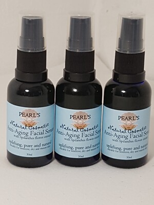 GESICHTSSERUM, Spilanthes Acmella Blütenextrakt, Vitamin E & A, vegan, 30ml