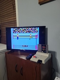 WCW World Championship (NES, 1990) Cartridge Only Working Pics!