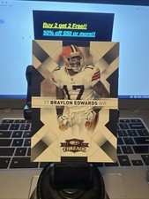 2009 Panini Donruss Threads Football #24 Braylon Edwards