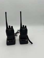 Lot of 2 - Two Way Radio, Long Range Walkie Talkies 16-Channel