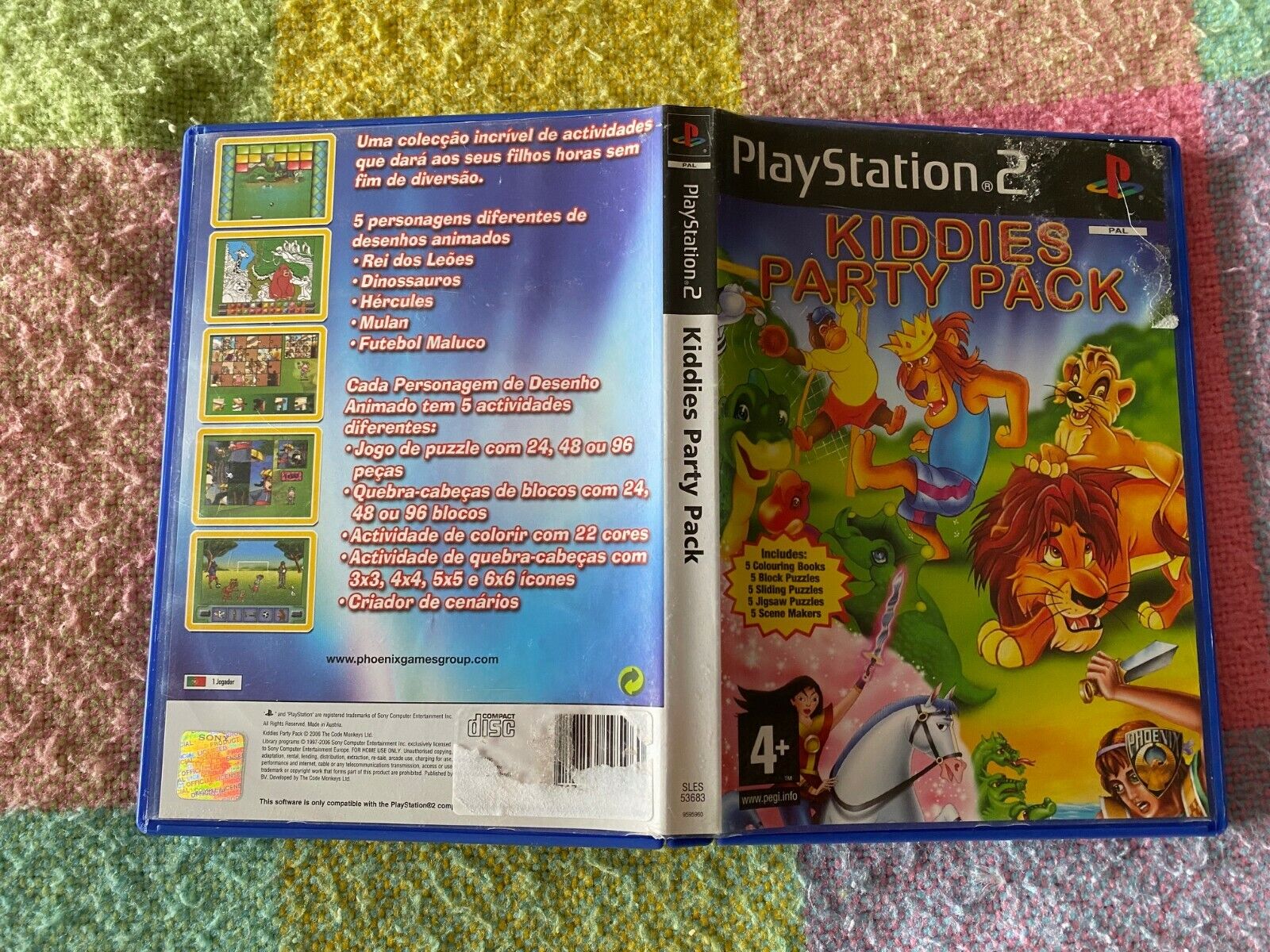 Jogos De Desenhos Ps2 Playstation