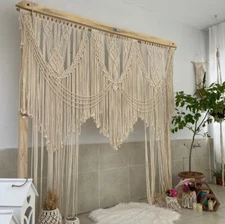 Handmade Macrame Wedding Backdrop, Ceremony Backdrop, Wedding Arch