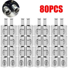80Pcs 1/0 Gauge To 4 Gauge Pin AWG Power Wire Reducer Car Audio Amp Terminal