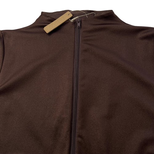 SKIMS All-In-One Shine Mock Neck Long Sleeve Jumpsuit Cocoa Womens 2X - Picture 5 of 12