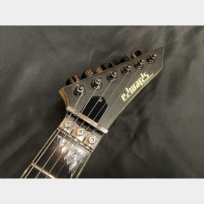 EDWARDS Electric Guitar E-ALEXI BLACKY Black Made In Japan EDWARDS Electric Guitar E-ALEXI BLACKY Black Made In Japan
