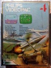 Videopac 4 Bataille navale Combat de chars Air-sea War Battle Philips Radiola