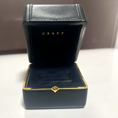 GRAFF Ring Case Empty Box Jewelry Display Box Used | eBay