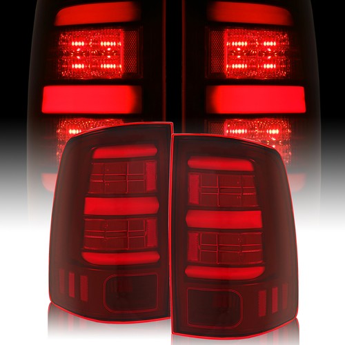 Luces traseras LED rojas para Dodge Ram 1500 10-18 Ram 2500 3500 2009-2018 - Imagen 4 de 12