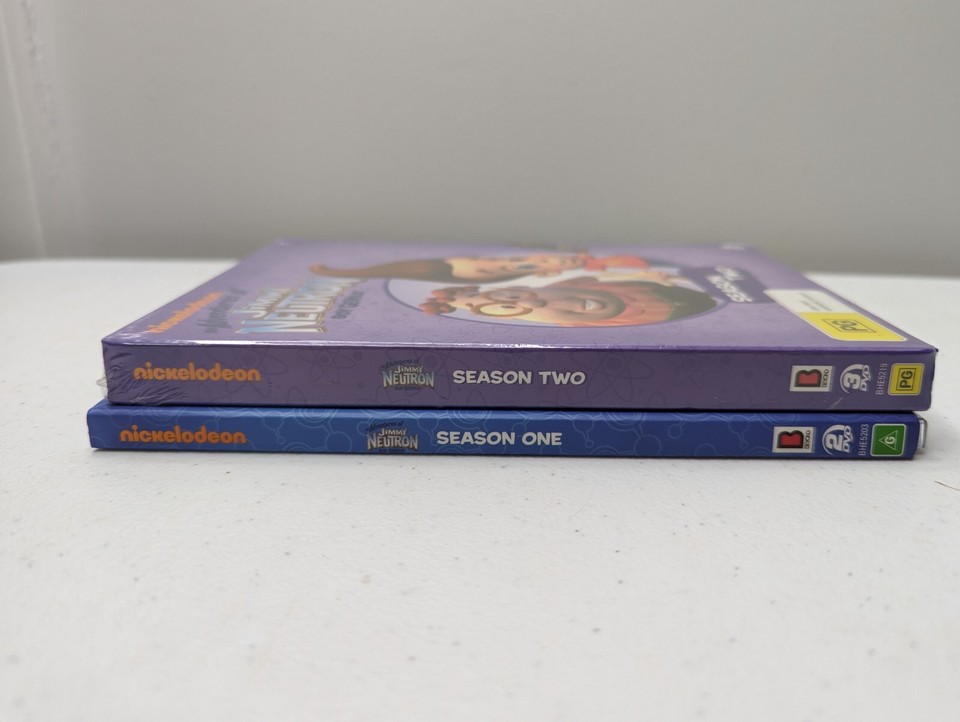 Jimmy Neutron Boy Genius Season 1 PREOWNED & Season 2 BRAND NEW Region