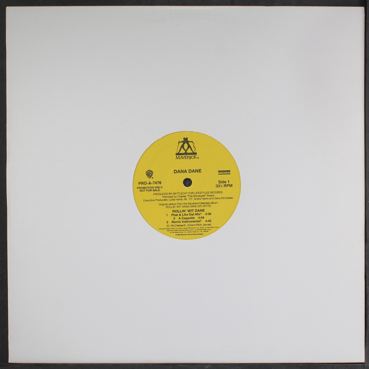 DANA DANE: rollin' wit dane / instro MAVERICK 12