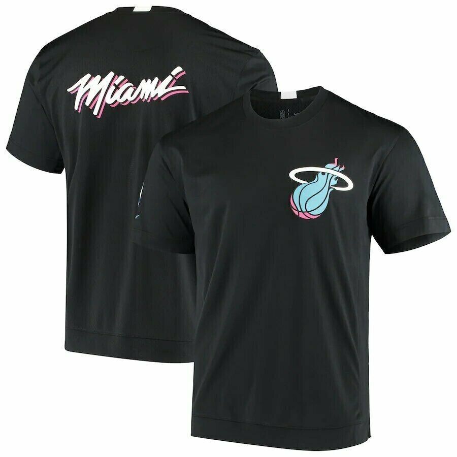 Miami Heat Nike City Edition Shooting Performance T-Shirt